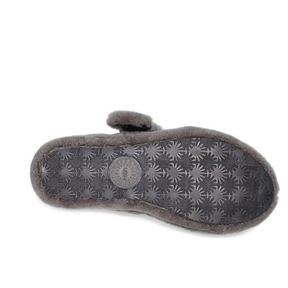 Uggs Fuzz Yeah Slides - Charcoal - Picture 3 of 5